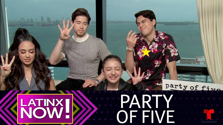 El elenco de ‘Party of Five’ demostró su personalidad con este juego | @Latinx Now!