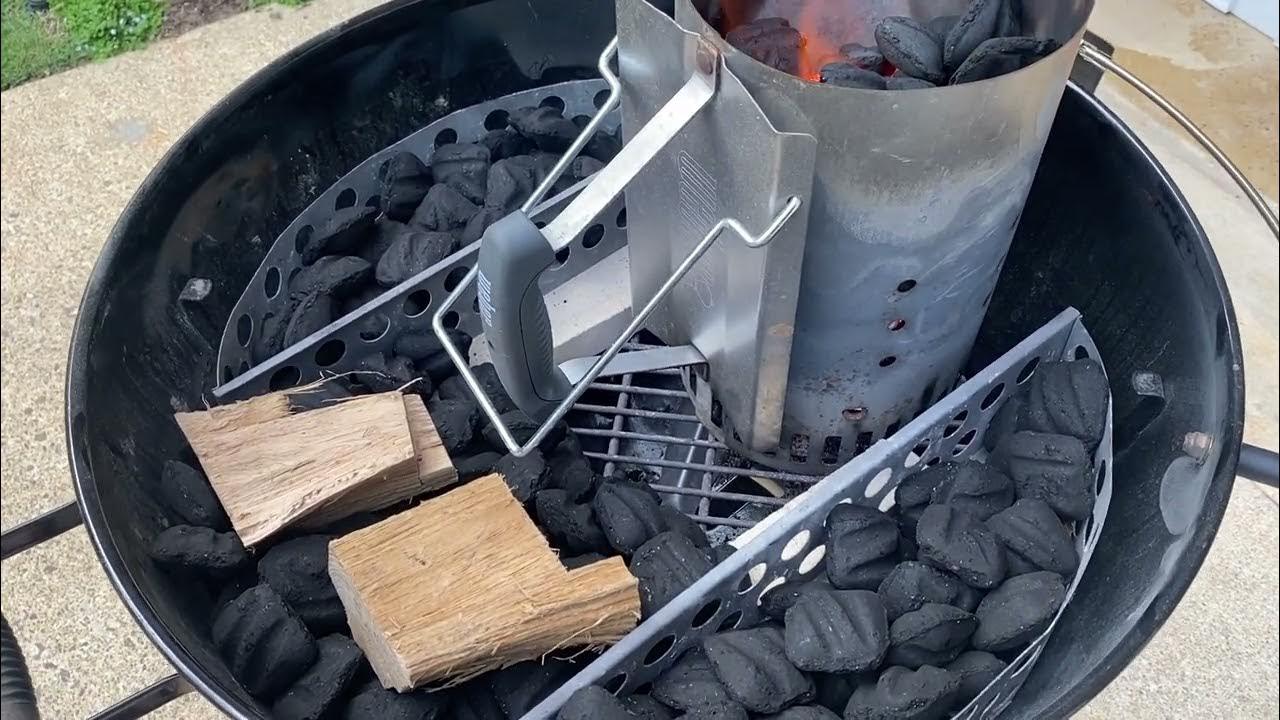 er KettlePizza How to Arrange Coals YouTube