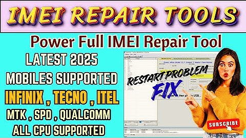 IMEI Repair Tool (2025) + Restart Problem Fix 🔥 Just Plug & Write! (Infinix | Tecno | Itel)