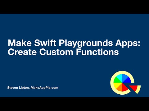 Make Swift Playgrounds Apps: Create Custom Functions