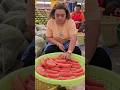 Pink pomelo fruit cutting skills shorts