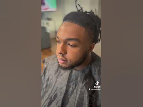  Crispy Temp Fade On Dreads 🥶💈 - YouTube
