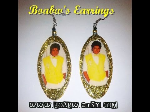 Video: How To Make Picture Earrings