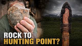 Can This Chunk of Stone Become a Hunting Point Knapping Turtle backs