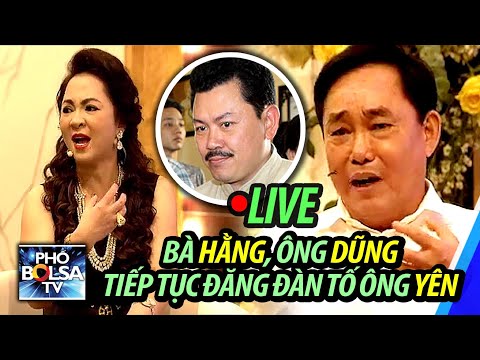 Video LIVE: Bà Nguyễn Phương Hằng và ông Huỳnh Uy Dũng tiếp... - youtube