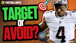 QBs to TARGET or AVOID with JJ Zachariason Fantasy Football 2023