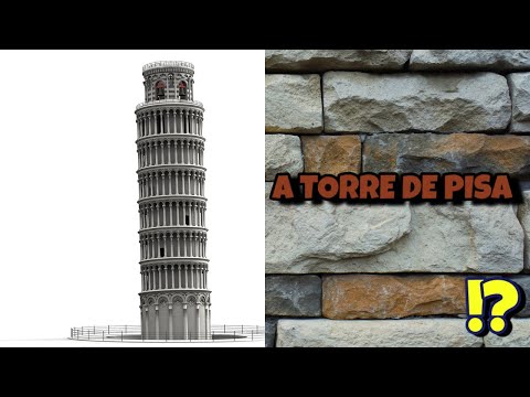 Vídeo: Por Que A Torre Inclinada De Pisa é Chamada De Inclinada