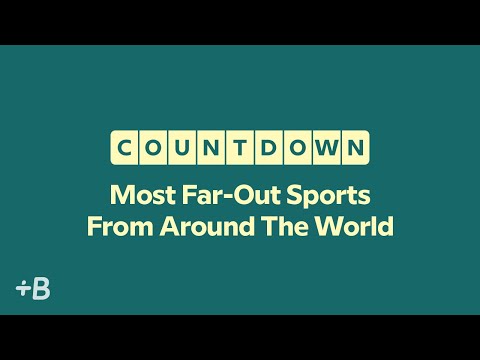 The 10 Most Unusual Competitive Sports in the World