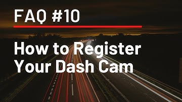 FAQ #10 - How to Create an Account in the Thinkware Cloud App