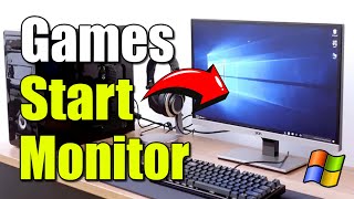 How to Choose which Monitor your Games Start on Windows PC (Best Method)
