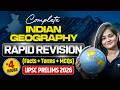 Complete Indian Geography Revision in 4 Hours for UPSC Prelims 2026 | Apoorva Rajput