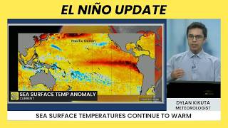 El Niño Update: Waters near record-breaking warmth | #elnino