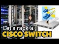 Racking a cisco switch at work  best practice things you need