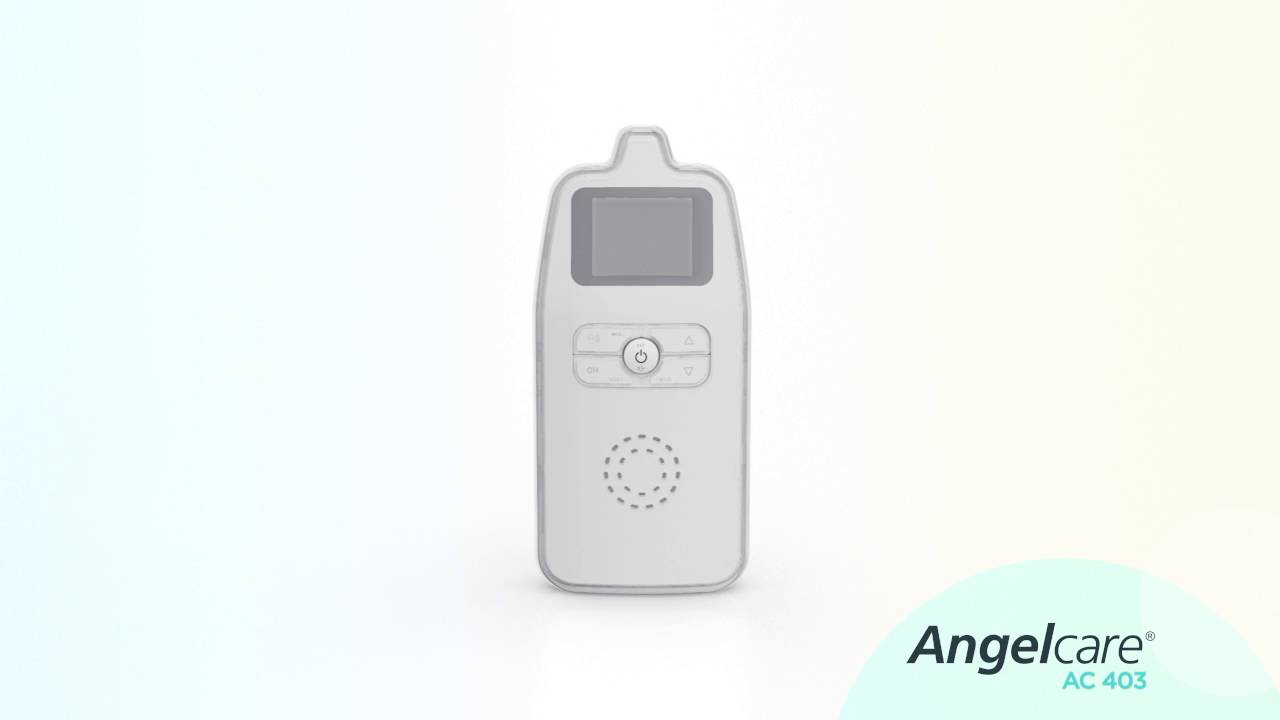 Ecoute Bebe Moniteur Mouvements Et Sons Ac403 De Angelcare Youtube