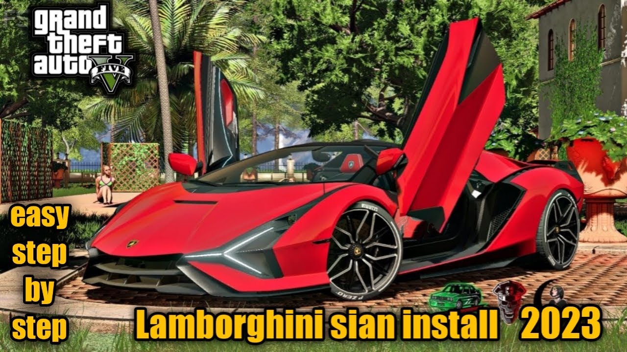 how to install techno gamerz lamborghini sian mod in gta 5 | easy step ...