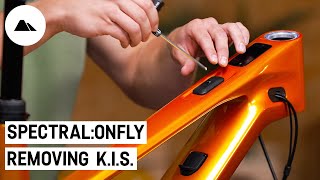 Canyon Spectral:ONfly | How to remove the KIS steering stabilizer