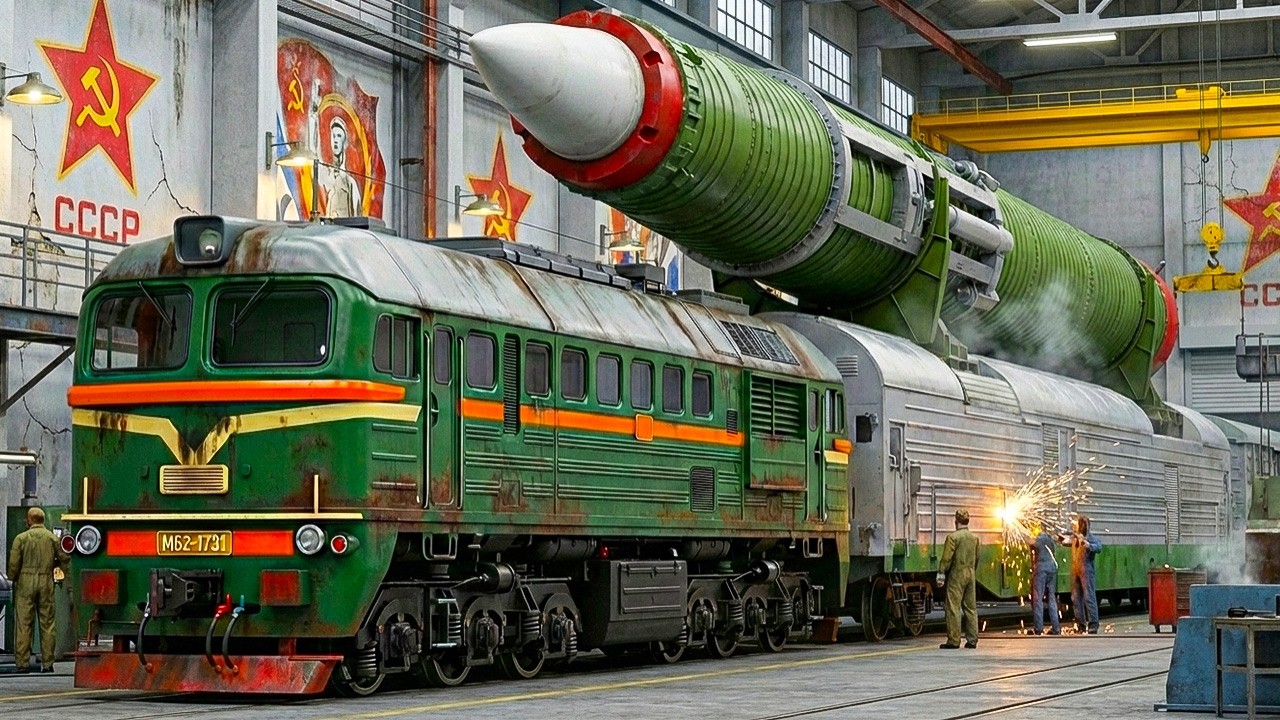 Inside The RT-23 Molodets Factory: How Soviets Built a Secret Nuke Train