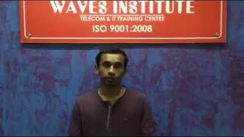 Waves Institute Pune  Dot Net Training   Placed Student 1