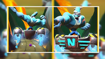 Crash Bandicoot: On the Run! Frosty Mutagen Nitrus Brio Defeated! 💎 59