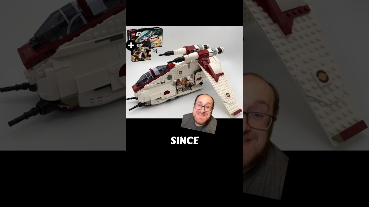 The Best LEGO Gunship Alt Build Yet! #lego #legos #legostarwars #starwars #legosets #legotoys #toys