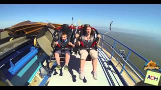 GateKeeper - Cedar Point - Watch an 8 year old boy on the coaster!