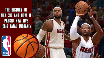 The History Of How NBA 2K Passed NBA Live (EA's Fatal Mistake)