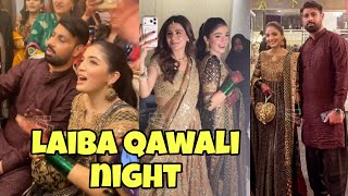 Laiba Khan Qawali Night All Celebrities Attended Laiba Khan Qawali Night