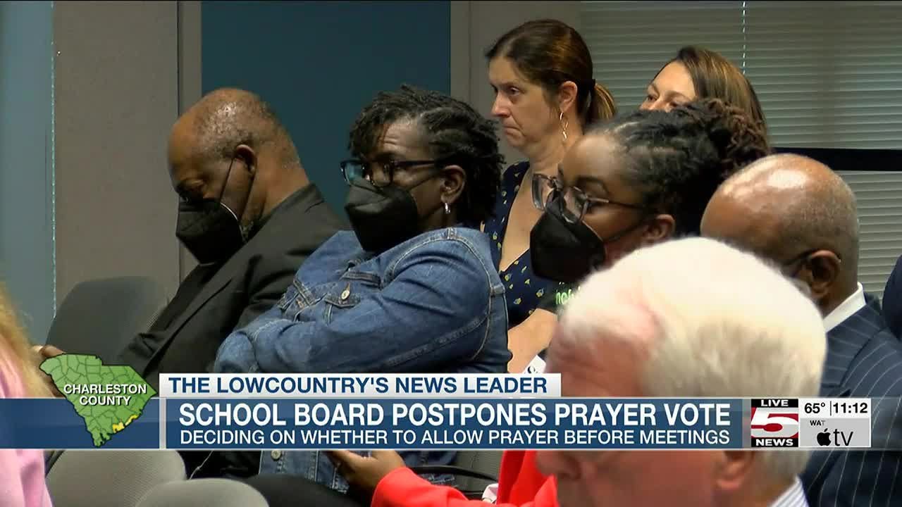 VIDEO: Charleston Co. School Board postpones vote on policy to allow ...