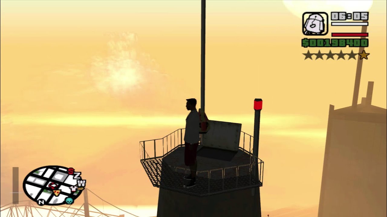 San Fierro Weapon Location Parachute YouTube