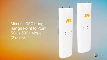 Mimosa C5C Long Range Point to point with Dish Antennas 23dBi