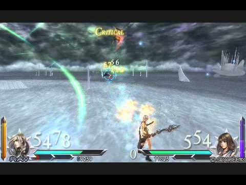 Dissidia 012 - Lightning Combos Level 200 [Overdrive]