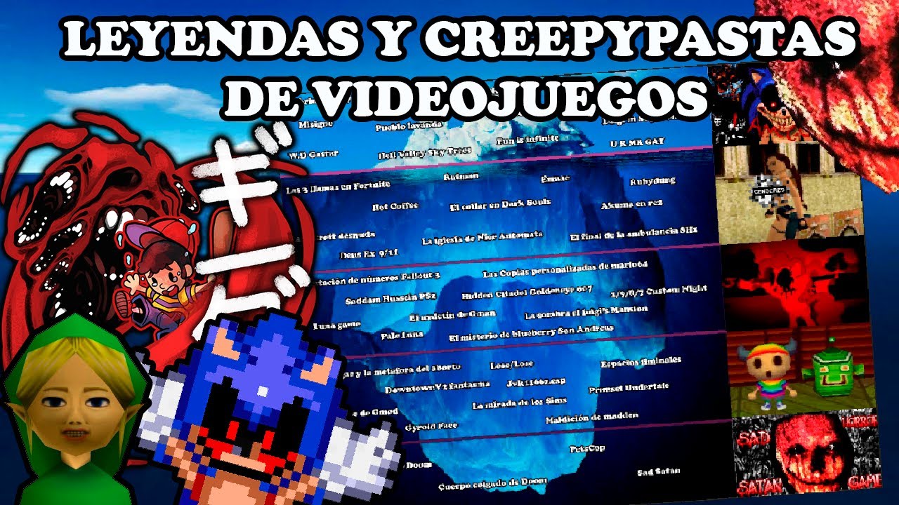 Iceberg de LEYENDAS en VIDEOJUEGOS