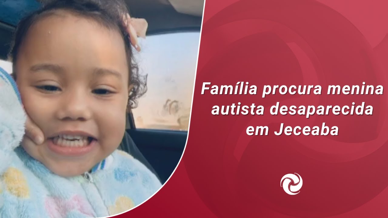 Família procura menina autista desaparecida em Jeceaba
