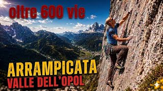 Arrampicata: Falesia Valle dell' Opol. Marone sul lago d' Iseo