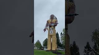 Hiawatha Statue Ironwood, Michigan