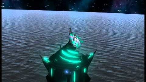 Maya 3D-Animation: "Temple of Cosmic New-Britain"