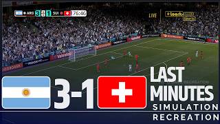 ltimos minutos  ARGENTINA 3-1 SUIZA  Mundial 2026  Simulacin