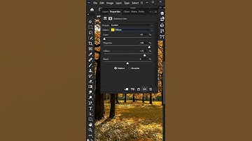 Autumn effect in photoshop step details 👇