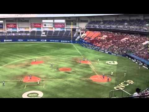 2012 夏 習志野高校 応援 レッツゴー習志野