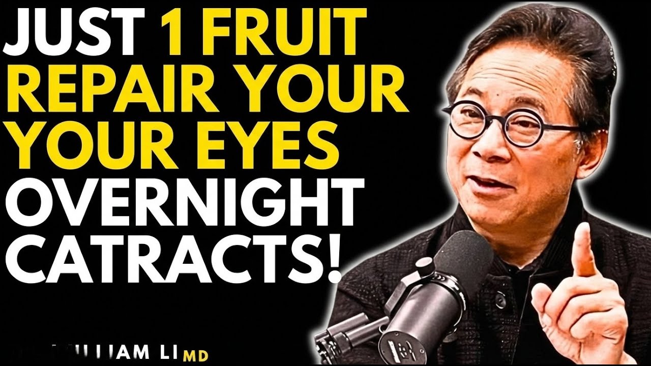 The #1 FRUIT You Should Eat Before Sleep for HEALTHY EYES Dr. William Li