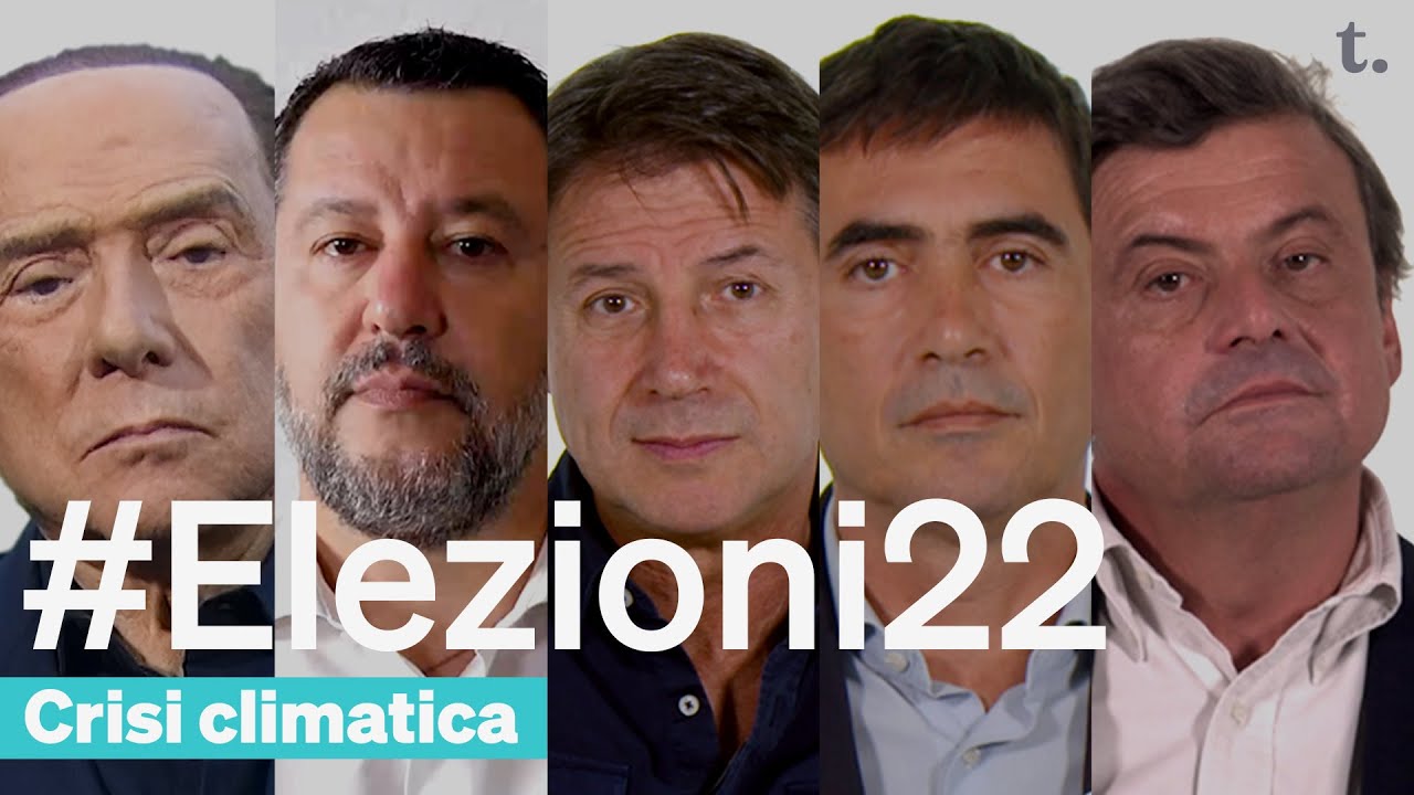 Crisi Climatica, le risposte dei partiti per le elezioni 2022