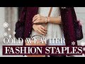 COLD WEATHER FASHION ESSENTIALS // Winter Staples // Fashion Mumblr