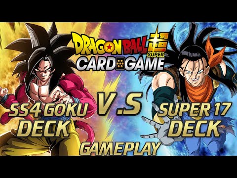 Super Saiyan 4 Goku vs Super 17 - Dragon Ball Xenoverse Gameplay 