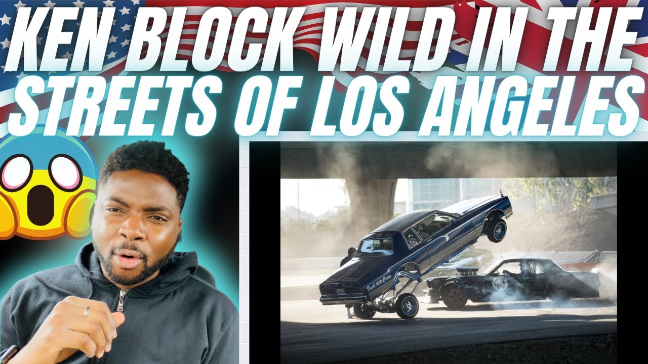 🇬🇧BRIT Reacts To KEN BLOCK WILD IN THE STREETS OF LOS ANGELES!