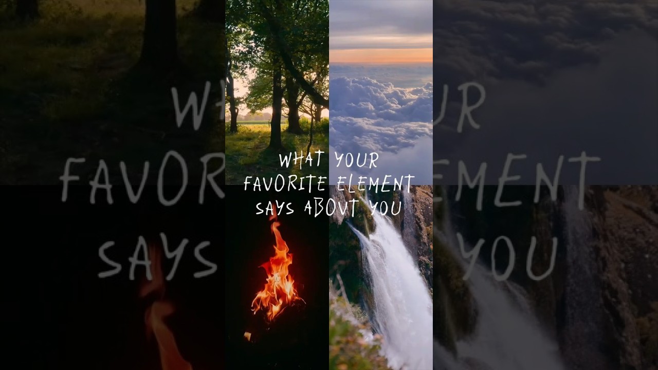 Assista a Which element are you connected to most? 🌲🌪️💧🔥 no YouTube Assista a Which element are you connected to most? 🌲🌪️💧🔥 no YouTube