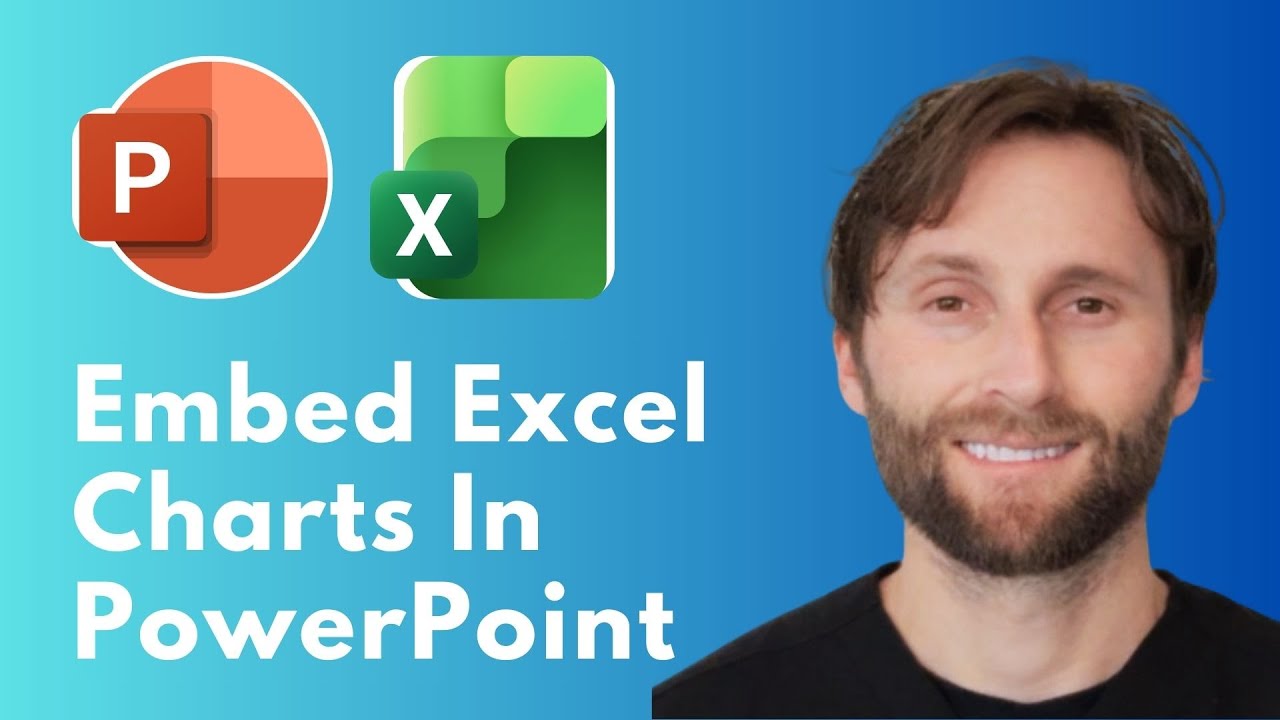 How to Embed Excel Charts in a Slide in PowerPoint [Full Guide] - YouTube