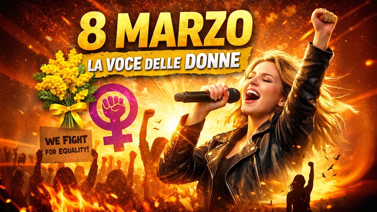 🎵 Domani è l’8 Marzo 🌼 La Voce delle Donne (1) | Canzone Potente per la ...