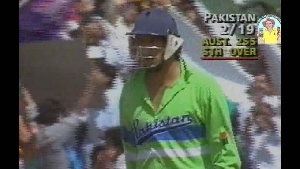 Akram Rig Akram goes nuts! Brilliant batting blitz by Wasim Akram during the 2nd ...
