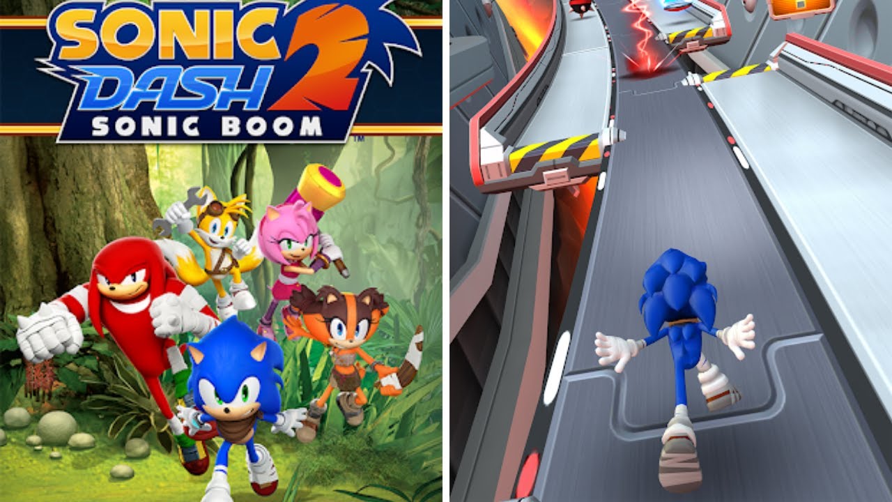 Sonic Dash 2 Boom 🏃‍♀️💥💙 All Levels Gameplay Android iOS - YouTube