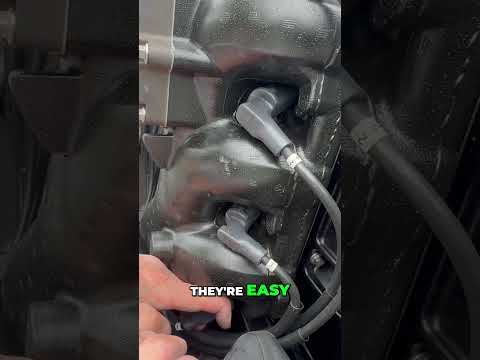 DIY Boat Spark Plugs: Easy Mercury 115 Fix! #shorts